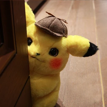 TAKARA TOMY Pokemon Detektiv Pikachu Plyšové Hračky Plyšové Hračky Pokémon Pikachu Anime Panenky, Narozeniny, Vánoční Dárky pro Děti 2020