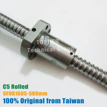 TBI 1605 C5 500 mm kuličkový šroub 5mm vést s SFU1605 ballnut + end obráběné na CNC osy z diy kit