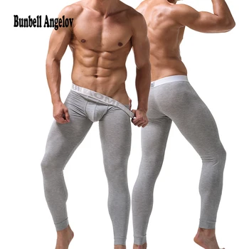 Thermo spodní Prádlo Long Johns Muži Zimní Teplé Modální Sexy Termální spodní Prádlo Pro Muže kalhoty Tepelné Nové