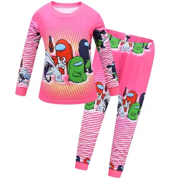 U nás Dětské Oblečení Chlapci Pyžama jsou Mezi námi Pyžamo Velké Kluky Vánoční Pyžamo dívčí Oblečení oblečení pro volný čas, Soupravy
