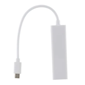 USB-C USB 3.1 Typ C USB RJ45 Ethernet Lan Adapter Rozbočovač Kabel Pro Macbook PC Obousměrný 20Gbps vysokorychlostní Přenos Dat