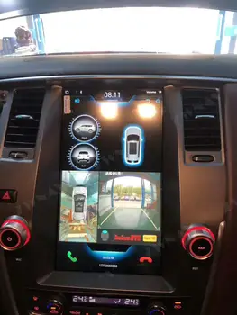 Vertikální obrazovka Tesla stylu Android 9.0 auto rádio stereo Pro NISSAN PATROL 2011-2017 Auto, multimediální Přehrávač, GPS Navi BT hlavní jednotky
