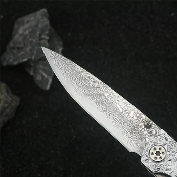 VG10 Damašek oceli nůž taktické EDC skládací nůž venkovní nůž camping nástroj přežití lovecký nůž kolekce