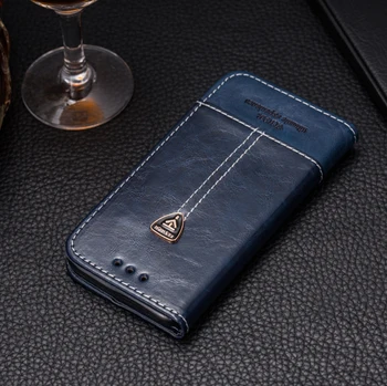 VIJIAR Top kvalita krejčího přesné flip pu kůže telefon zadní kryt 6.0 Pro Motorola Moto E5 Plus případu