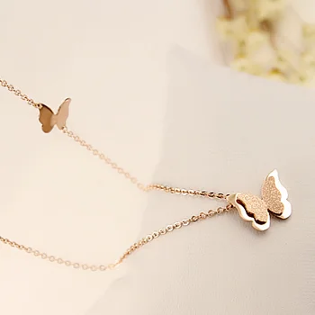 Vysoce Kvalitní Dárek Šperky Butterfly Přívěsek Náhrdelník pro Ženy milují módní Nacklaces & přívěsky pro ženy a muže