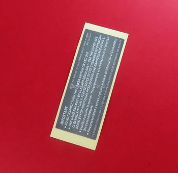 Vysoce Kvalitní Kazety Game Card Sticker pro SNES zpět label Shell Samolepky