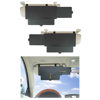 Vysoce Kvalitní Univerzální Auto Sun Visor Rozšíření Extender Štít Přední Boční Okno Odstín Anti-Glare Auto Interiérové Doplňky