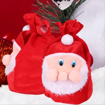 Vánoční Dárková Taška Vánoční Dekorace Pro Domov Santa Claus Děti Candy Velké Tašky Vánoční Strom Dekorace Vánoční Nový Rok 2021
