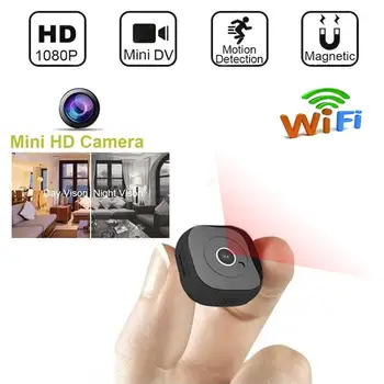 Wi-fi Mini Kamera sportovní Akční Kamera Mikro Noční Vidění Pohybový Senzor Videokamery Hlas, Video Rekordér Malé baterie Cam