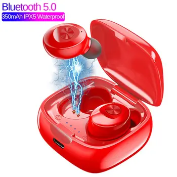 XG12 TWS Sluchátka Bluetooth 5.0 Sportovní Sluchátka Bezdrátové Připojení Kompatibilní Pro Mobil Stůl