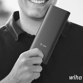 Xiaomi Mijia Wiha Každodenní Použití Sada šroubů 24 Přesnost Magnetické Bity Alluminum Box šroubovák xiaomi smart home Kit