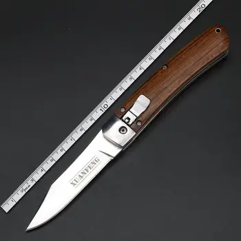 XUAN FANG Kapesní Skládací Nůž Nůž Venkovní Přežití Nůž Lovecký Camping Ručně vyráběné Nože Rychle Otevřít Self-defense Malé Nože