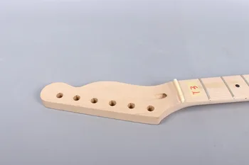 Yinfente elektrická kytara krk výměna 22 pražec Rosewood hmatník Dot inlay 25.5 inch Javor Tele telecaster Krk
