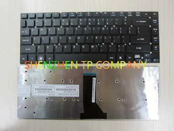 Zbrusu Nový laptop klávesnice Pro Acer Aspire E14 ES1-411 ES1-421 ES1-431 US verze ČERNÁ