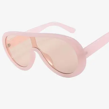 Zelený Rám Nadrozměrných sluneční Brýle, Ženy Módní 2020 Luxusní Značky Značkové Letní Brýle Unisex Velký Rám sluneční Brýle UV400