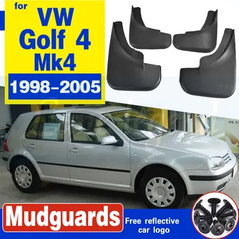 Zástěrky Pro Volkswagen VW Golf 4 Mk4 IV 1998-2005 Bora Jetta Zástěrky Splash Stráže Přední Zadní Bahna Klapky Blatník