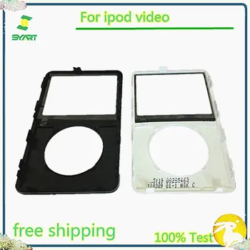 Černá Bílá Transparentní Plastové Skořepiny Přední Krycí Panel Desky Čelní deska Bydlení Pro iPod Video