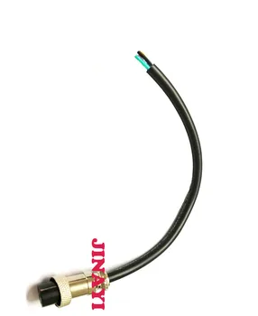 10ks GX12 12mm Žena Single-end Vzduch Plug Letectví, Zásuvka Konektor Plug Kabel 20cm 2P 3P 4P 5P 6 pin