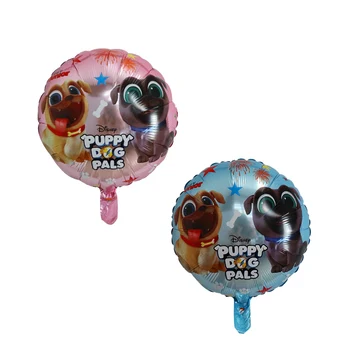 10pcs 18inch Štěně Psi Kamarádi Balónky Bratři Bingo a Rolly Fólie Helium Balloon Birthday Party Dekorace Děti, Hračky Vzduchu Globos