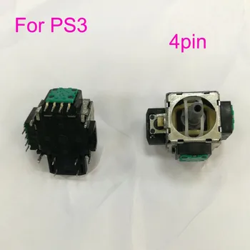 10PCS 4 piny 3D Ovladač Joystick Osy Snímače Výměna Modulu Analogový PS3 Ovladač Playstation 4 Piny Opravy dílů