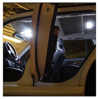 11 Žárovky, Bílé LED Auto Mapu stropní Světlo Interiéru Kit Fit Pro Období 2005-2008 2009 2010 Kia Sportage Kufru Zdvořilost Licence Canbus Lampa