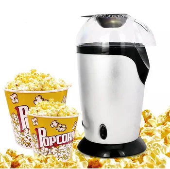 1200W Mini Horký Vzduch Popcorn Maker Domácnost Elektrické Popper Praskání Stroj(EU Plug)