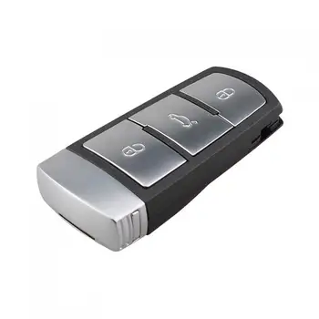 1ks 434MHz se 3 Tlačítky dálkového ovládání Uncut Flip Smart Remote Key Fob s Čipem ID48 vhodné pro VW Passat B6 3C B7 Magotan CC 2006-2011