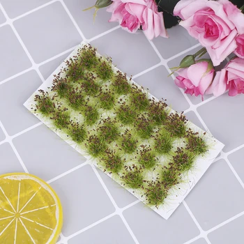 1ks Miniaturní Krajiny Modelu Materiálu Scéna Terénu Výroby Simulace Květina Clusteru Divoká Růže Květ, DIY