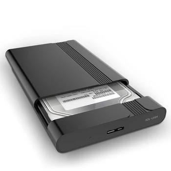 2.5 inch USB 3.0 SATA SSD Skříň Box Pevný Disk Disk Externí Kryt Případ