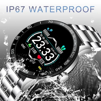 2020 Nový Barevný displej pánské sportovní chytré hodinky Pánské Fitness tracker Pro iPhone/xiaomi Srdeční frekvence, krevní tlak, funkce smartwatch