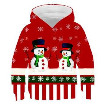 2020 Podzim Zimní hot prodej Vánoční Zimní Dívky Čalouněný Pulovry Oblečení Chlapci Mikiny Děti polyester Mikiny 4-14 Let