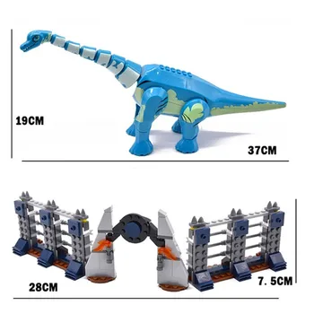 2021 Nový Jurský Park Světě Dinosaurů Tyrannosaurus Rex Wyvern Velociraptor Model Stavební Sestavy Bloky, Cihly Hračky, Vánoční Dárek