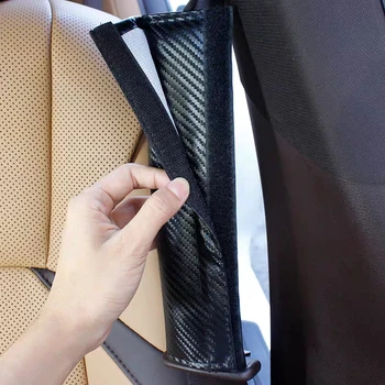 2ks bezpečnostního Pásu se Vztahuje PU Auto Ramenní Podložky pro Mitsubishi OUTLANDER 2013-2019 Auto bezpečnostní Pás Kryt Popruhy pro Dospělé, Mládež