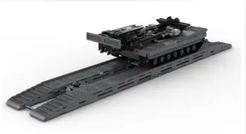 3081pcs VH RC Power Funkce M1 Abrams most tank Stavební Bloky Toy Kit DIY Vzdělávací Děti Dárek k Narozeninám