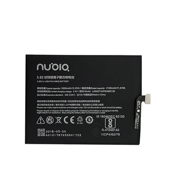3200mAh Li3932T44P6h806139 Mobilní Telefon Baterie Pro ZTE Nubia Z17 / Z17Lite Lite NX591J NX563J Akumulátor