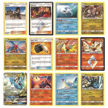 324Pcs/Box Pokemon Karty Slunce A Měsíc Ztratil Thunder anglického Trading Card Game Evolutions Booster Box Sběratelskou Děti, Hračky Dárek