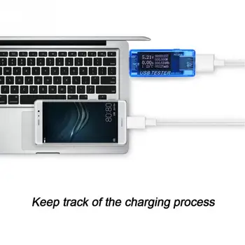4-30V 0-5A, Multifunkční Detektor Zobrazuje Aktuální USB Proudu Napětí Tester meter pro iPhone Android telefon Měřit Opravy Nástroj