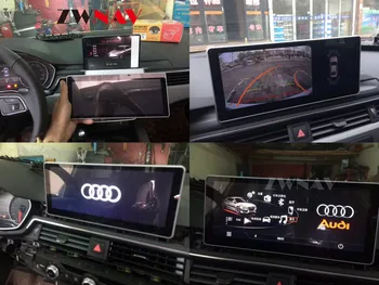 4+64 dotykový displej Android 9.0 Auto, multimediální Přehrávač, GPS, Audio, Navi pro Audi A4 B9-2018 rádio, video, stereo headunit zdarma mapě