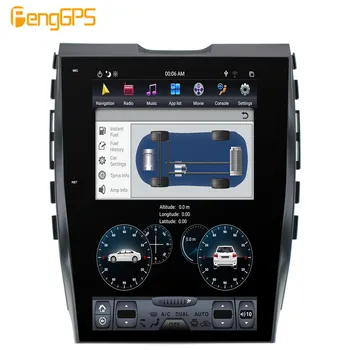 4+64G Android 8.1 Tesla Styl Auto Rádio Vertikální Obrazovky Pro Ford EDGE+ GPS Navigace Headunit Multimediální Přehrávač carplayer