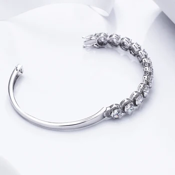 5.6 cm v průměru 925 stříbrný náramek šperky, velké kulaté broušené kameny nejvyšší kvality luxusní šperky sterling silver Náramek a náramek