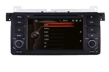 7inch 2Din Android 10 Auto DVD Přehrávač pro BMW E46 M3 S 3G GPS BT Rádio USB SD volant Řízení, Může bus Zdarma GPS Mapy