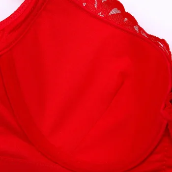 ABCDE cup Ultra-velké podprsenky cup Krajky podprsenka tradiční dámské spodní prádlo s ocelovými kroužky Shromažďování a úpravě výbrusu 115E