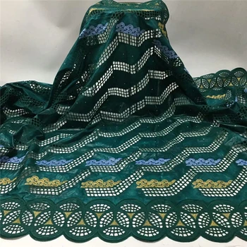 Africain bazin riche tkaniny motyka prodej bazin brode nigerijské krajky tkaniny pro šaty party 5yards