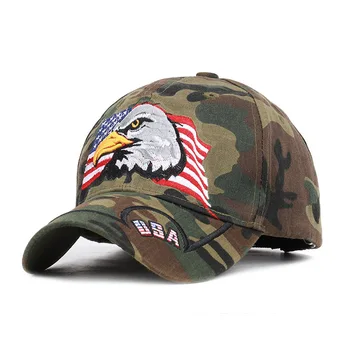 Americká Vlajka USA Eagle Baseball Hat Čepice pro Ženy, Muže, Nastavitelné 3D Vyšívaná Vlajka USA Eagles Klobouk American Baseball Cap