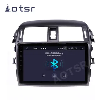 Android10.0 Auto GPS navigace multimediální Přehrávač Pro Toyota Corolla 2006 - 2013 GPS navigace WI-fi Auto stereo rádio vedoucí jednotky