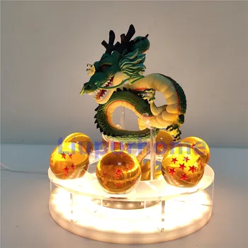 Anime LED Noční Světlo Shenron Crystal Ball LED DIY Drak Stolní Lampa USB Napájecí Dekorativní Noční světlo Dragon Model Lampara Dárky