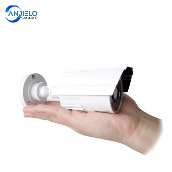 AnjieloSmart 1/3 cmos 1200TVL cctv Analogové Kamery s Objektiv 3,6 mm Vodotěsný Bezpečnostní Kamery s napájecím Adaptérem