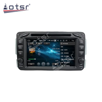 Auto Multimediální Přehrávač Pro Benz ML W163/CLK W2092002-2005 C-Class W203 SLK Android Radio Stereo PX6 Auto GPS Navigace hlavní Jednotky