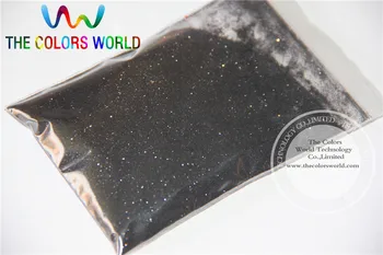 B1000 Černé Barvy, Třpytky prášek -0.2 MM třpytky prachu oslnivý lesk prášek,DIY Flash prášek