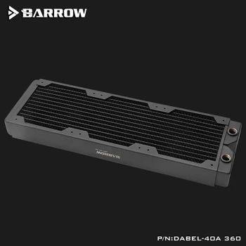 Barrow 120mmx3 Copper 360MM Radiátor Vhodný 12CM Počítač Řady Triple 120mm Ventilátor Chladič , Dabel-40a 360